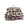 leopard print coin purse