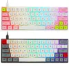 GK64XS GK64X Kailh Silent Red Brown Switch Hot Swappable Bluetooth Dual Tryb Niestandardowy mechaniczna klawiatura RGB LEDS typu C1