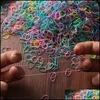 Other Arts And Crafts Arts, & Gifts Home Garden 1000Pcs/Pack Girls Nylon Colorf Rubber Band Elastic Hair Bands Headband Children Ponytail Ho