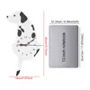 White Dog Shaped Wall Clocks Home Decor Silent Wooden Digital Clock Modern Design Living Room Kitchen Decoration H1230