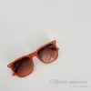 Moda crianças rebite óculos de sol meninas vintage moldura quadrada óculos crianças protetor solar uv 400 praia férias óculos de sol q45022947827