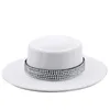 Fedora Chapeau Femmes Hommes Large Bord Chapeaux Femme Feutre Chapeau Lady Fedoras Homme Casquette Décontractée Femme Mâle Top Caps Printemps Automne Hiver Accessoires De Mode En Gros 2022