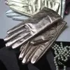 Wholegenuine skórzane rękawiczki dla kobiet ubiór kolokacji Nowy moda jasny kolor ciepłej rękawicy Guantes Customised Luvas8091693