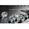 Best Round Shape 3mm to 12mm Loose Moissanite Gemstone Excellent Brilliant Cut D Color VVS1 GRA Stones For Women Jewelry