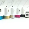 Triple USB Car Charger Adapter 2.1A Metal Car-Charger Mobile Phone USB Socket 3 Port Car-Charger for Samsung S8 Iphone