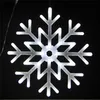 Snowflake Light String LED Lampada a LED Snow Fairy Decorazione per albero di Natale Albero di natale Shopping Mall 40cm Impermeabile Festival Decor 201128