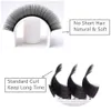 Nya ögonfransar naturliga falska ögonfransar Individuella ögonfransar Faux Mink Classic Eyelash Lash Extension Cilia för smink