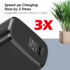 새로운 디자인 유형 -C 25W PD 충전기 빠른 충전 벽 USU UK 플러그 USB C 충전기 휴대 전화 충전기