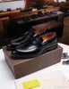 Top Newst Leather Cowhid Men Casual Buty Dressin Dress Buty Zapatos Hombre Sterowniki Buty 38-45