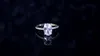 Moda Donna Feamale Anelli Gioielli scintillanti Grande taglio ovale Topazio bianco CZ Pietre preziose Diamanti Eternity Anello da donna Fede nuziale Gi6269533
