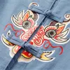 MudkingDom Jongens Meisjes Uittijden Chinese Jaar Kleding Kinderkostuum Tang Jassen Jassen en Broek Pak Kinderkleding Sets 220218