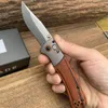 Nowy ławka Knife Knife Hunt Crooked River Folding 4.00 "S30V G10 Uchwyty z aluminiowymi kołami - 15080-1 Tactical Camping Nóż