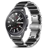 20mm 22mm Ceramic Strap for Samsung Galaxy Watch 42mm 46mm/Active 2/Huawei GT GT2/Amazfit GTR 47mm Metal Stainless Steel Band