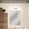 16W 120CM Lampada nuova e intelligente Barra luminosa per bagno Argento Luce bianca Luci ad alta luminosità Illuminazione con materiali di prima scelta