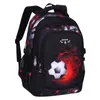 Edison School Backpack for Boy Large School Bags New Children Printing Waterproof Football Student Backpack boy mochila escolar LJ200918