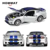 Hommat Simulação Maisto 1:24 Escala 2014 Ford Mustang Street Racer Liga Modelo Carro Diecast Toy Veículos Modelo de Carro Colecionável X0102