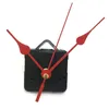 Accueil horloges bricolage Quartz horloge mouvement Kit noir horloge accessoires mécanisme de broche réparation avec ensembles de main longueur de l'arbre