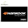 Corée Hankook Tire Drapeau 3 * 5ft (90cm * 150cm) Polyester drapeau Bannière décoration volant maison jardin drapeau Cadeaux de fête