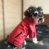 ドッグコートレザージャケット冬の犬の服パピープードルチワワコスチュームアパレルパグフレンチブルドッグペットドッグドッグ衣類T200101