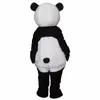 2018 Hoge kwaliteit Hot Wedding Panda Bear Mascot Costume Fancy Dress Adult Size Free Shippng