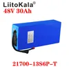 LiitoKala 48V 50ah 35ah 15ah 20ah 25ah 40ah 30ah 電動自転車バッテリーパック 21700 リチウム電池自転車電動スクーター