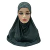 Preghiera musulmana Hijab Turbante islamico Berretti sottoscocca da donna Indossare prêt-à-porter Sciarpa istantanea Avvolgere i cappelli del Ramadan