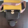 حقائب اليد حقيبة جلد اصلي سستة عالية الجودة المرأة حقيبة يد Crossbody مصمم تأتي مع مربع