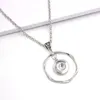 Pendant Necklaces 10PCS Interchangeable 18mm Snap Jewelry Liobonar Buttons Charms Necklace For Women1