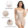 TAILLE SECERET Frauen Full Body Shaper Bauch Kontrolle Taille Trainer Unterbrust Abnehmen Korsett Butt Lifter Control Pantie Shaperwear 201222