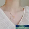 Lightweight Fashion Chain Jade Pendant Clavicle Safety Buckle Necklace Women039s Jade Bead Niche Design Cold Wind Gift1695694