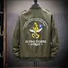 MA-1MILITARY BIKER BOMBER JACKET MEN秋のファッションパイロットパッド入りパッド入りアウターエクサイの厚い野球コート男性女性201127