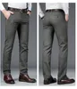 Jeans homme automne et hiver pantalon décontracté business gris noir et bleu gris foncé sa couleur310L