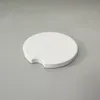 Blanks Car Cup Coasters Absorbent Car Coasters Ceramic Stone for Easy Removal of Auto Cupholder Coaster