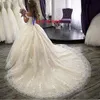 2020 아이보리 볼 가운 신부 드레스 V 목 웨딩 드레스 웨딩 드레스 Bridal Gowns Vestidos de Noiva