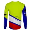 Chemise de costume de vélo de descente, style tendance d'été, T-shirt personnalisé pour moto de cross-country et pull en velours