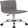 Amerikaanse voorraad bureaustoel, computer stoel meubels verstelbare hoogte geribbelde lage rug armloze draaibare conferentieruimte taak bureaustoelen, A14