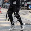 블랙 힙합 카고 streetwear 코튼 조깅 패션 스웨트 팬츠 캐주얼 하렘 바지 여름 하라주쿠 바지 남성 201221