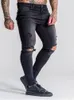 Homens jeans homens rasgados skinny lápis azul calças de motocicleta calças casuais rua 2021 denim homem 4xl