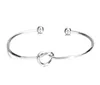 Simple wind bracelet personalized knot bangle bracelet tie bangle for women girls cheap 2021