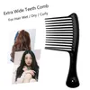 Extra Large Wide Tooth Comb Hair Detangling Hairdressing Rake Combs Suitable For Salon Home Use Plastic Heat Resistant Brush7097301