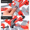 Kids Toolbox Kit Educational Simulation Repair Tools Toys Drill Plastic Game Learning Engineering Puzzle Toys For Boy Gifts LJ201009