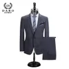 DARO Abiti da uomo Blazer con pantaloni Slim Fit Casual Giacca con un bottone per matrimonio DR8158 201106