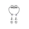 Magnetic Septum Nose Ring for Men Women Stainless Steel No Piercing Body Jewelry Horseshoe Fake Nose Hoop
