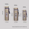 Smart Thermos Cup Large Capacity Water Bottles Sling 304 Stainless Steel Business Insulation Kettle Outdoor Gift WH0285