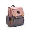 Lequeen Wickeltasche, Rucksack, Baby-Wickeltaschen, multifunktional, wasserdicht, Reiserucksack mit gepolsterten Kinderwagengurten