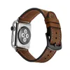 Bruin Smart Watch lederen band voor Apple iwatch serie 1 2 3 4 5 6 7 8 SE mannen vrouwen sport horlogebanden 44 mm 45 mm 49 m 42 mm 40 mm 38 mm