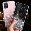 Case de téléphone pour Samsung Galaxy S20 Ultra S10 S9 S8 plus Note 10 Pro A51 A71 A81 A91 A10 A20 A30 A50 A70 Bling Glitter Star Case8729509