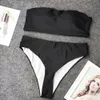 Vente chaude sexy bikini 2020 maillot de bain haute taille pour femmes bandeau brésilien bikini sexy maillot de bain femmes mode brésilien
