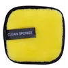 Многоразовый макияж Clean Cleange Pounvover Pads Cotton Wipes Microfiber Ткань с розничной упаковкой Инструмент очистки 10 * 10 см