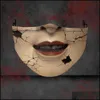 مصمم أقنعة HOSEKEE Organization Home Garden 20 Styles Halloween Halloween Scary Face Mask Augr-Probling PM2.5